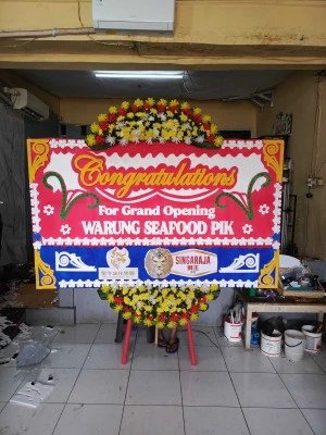 Papan Bunga di Pandanwangi Blimbing